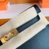 Hermes Kelly dance Evercolor Black Gold Hardware 22cm Full Handmade