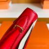 mmexport1677127379533-804x1024-1 Hermes Mini Kelly Epsom Bright Red Gold Hardware 19cm Full Handmade