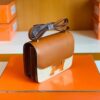 Hermes Constance Barenia Golden Brown Gold Hardware 18cm Full Handmade