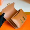 Hermes Constance Barenia Golden Brown Gold Hardware 18cm Full Handmade