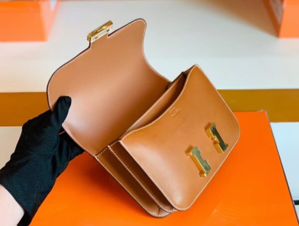 mmexport1678094481485-1024x777-1 Hermes Constance Barenia Golden Brown Gold Hardware 18cm Full Handmade