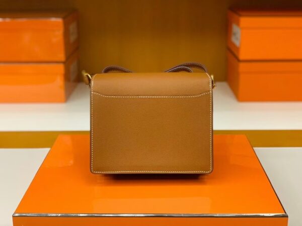 mmexport1678094551257-1024x768-1 Hermes Roulis evercolor Golden Brown Gold Hardware 18cm Full Handmade
