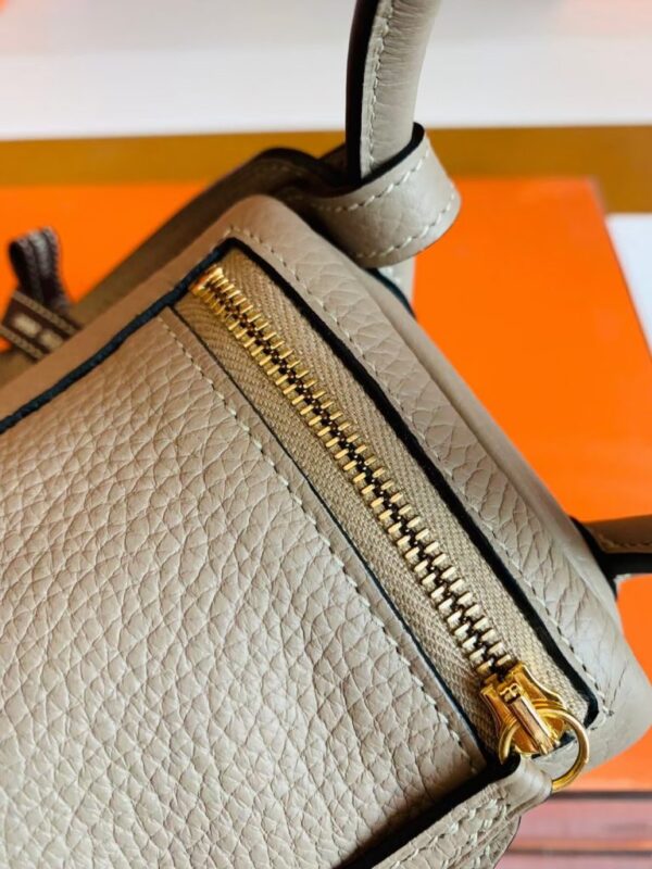 mmexport1678098788858-768x1024-1 Hermes Mini Lindy TC Leather Griss Gold Hardware 19cm Full Handmade