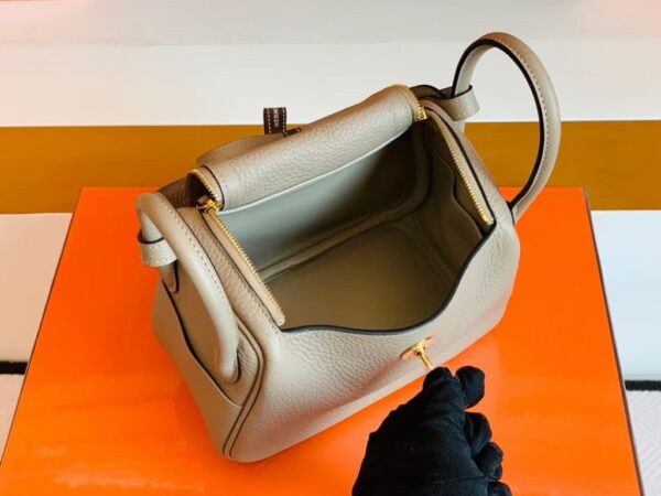 mmexport1678098791803-1024x768-1 Hermes Mini Lindy TC Leather Griss Gold Hardware 19cm Full Handmade