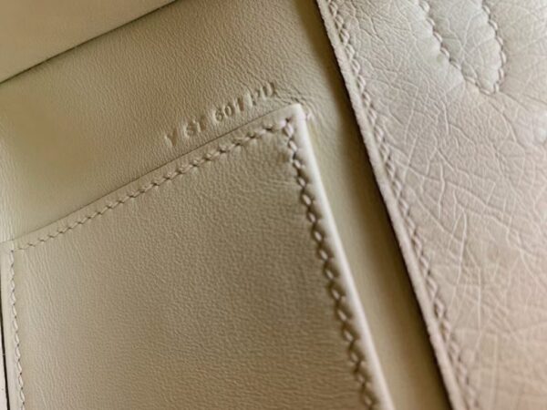 mmexport1678098902318-1024x768-1 Hermes Mini Kelly pochette Ostrich White wool Gold Hardware 22cm Full Handmade