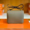 Hermes Constance Epsom Etoupe & Amber yellow Gold Hardware 18cm Full Handmade