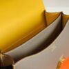 Hermes Constance Epsom Etoupe & Amber yellow Gold Hardware 18cm Full Handmade