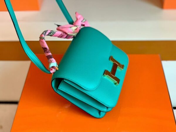 mmexport1678098991505-1024x768-1 Hermes Constance Epsom U1 Verona green Gold Hardware 18cm Full Handmade