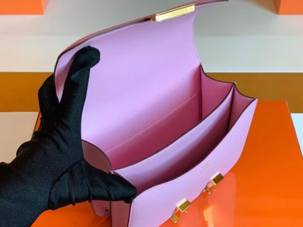 mmexport1678099050589-1024x768-1 Hermes Constance Epsom X9 mallow purple Gold Hardware 18cm Full Handmade