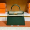 mmexport1679281115773-1024x768-1 Hermes Kelly Epsom Deep Green Gold Hardware 25cm Full Handmade
