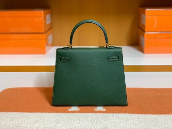 mmexport1679281117373-1024x768-1 Hermes Kelly Epsom Deep Green Gold Hardware 25cm Full Handmade
