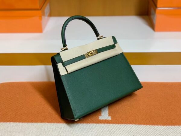 mmexport1679281118781-1024x768-1 Hermes Kelly Epsom Deep Green Gold Hardware 25cm Full Handmade