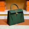 mmexport1679281124091-1024x768-1 Hermes Kelly Epsom Deep Green Gold Hardware 25cm Full Handmade