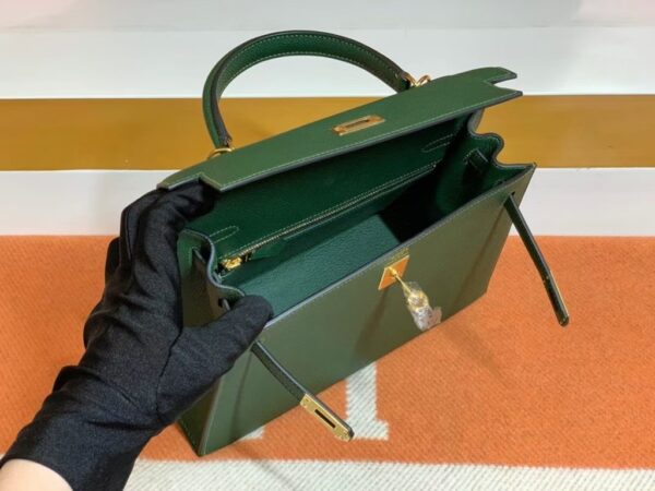 mmexport1679281127705-1024x768-1 Hermes Kelly Epsom Deep Green Gold Hardware 25cm Full Handmade