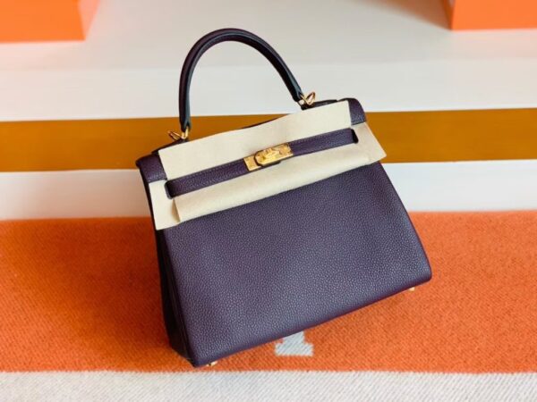 mmexport1679281214562-1024x768-1 Hermes Kelly Togo 59 grape purple Gold Hardware 25cm Full Handmade