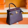 mmexport1679281218760-1024x795-1 Hermes Kelly Togo 59 grape purple Gold Hardware 25cm Full Handmade