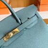 Hermes Birkin Epsom 63 Almond green Gold Hardware 30cm Full Handmade