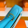 Hermes Kelly Epsom P3 Candy Blue Gold Hardware 28cm Full Handmade