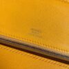 Hermes Kelly 2424 taurillon Leather 9D Amber yellow Gold Hardware 29cm Full Handmade