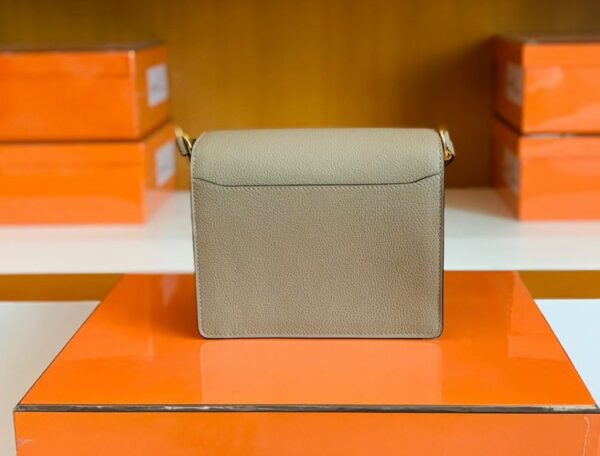 mmexport1679281912997-1024x779-1 Hermes Roulis Evercolor S2 Trench Grey Gold Hardware 18cm Full Handmade