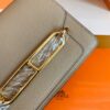 Hermes Roulis Evercolor S2 Trench Grey Gold Hardware 18cm Full Handmade