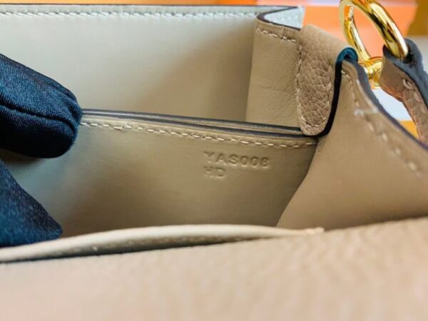 mmexport1679281924185-1024x768-1 Hermes Roulis Evercolor S2 Trench Grey Gold Hardware 18cm Full Handmade