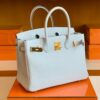 mmexport1679282870648-1024x768-1 Hermes Birkin Togo T0 Light Blue Gold Hardware 30cm Full Handmade