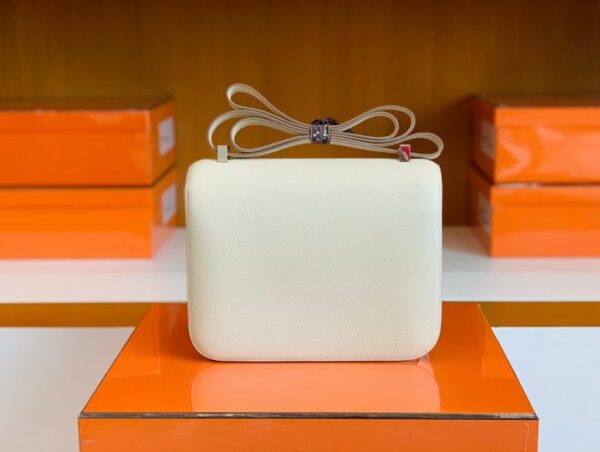 mmexport1679283268230-1024x772-1 Hermes Constance Epsom Creamy White Silver Hardware 24cm Full Handmade