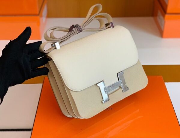 mmexport1679283269733-1024x787-1 Hermes Constance Epsom Creamy White Silver Hardware 24cm Full Handmade