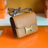 Hermes Constance Epsom Golden Brown Gold Hardware 18cm Full Handmade