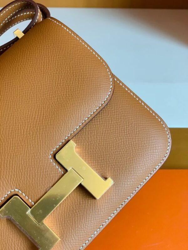 mmexport1679283299650-768x1024-1 Hermes Constance Epsom Golden Brown Gold Hardware 18cm Full Handmade
