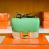Hermes Constance Epsom Leather Avocado green Gold Hardware 24cm Full Handmade