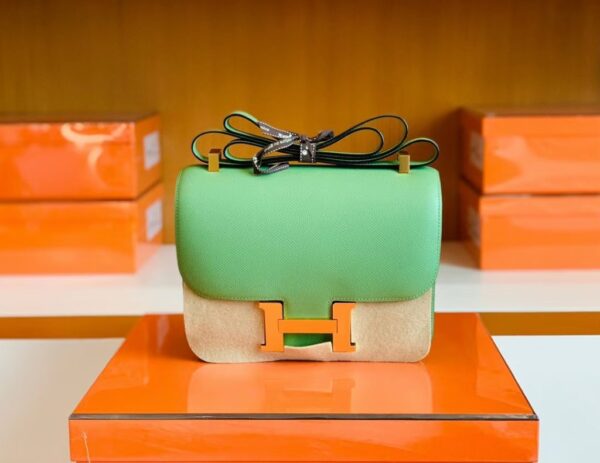 mmexport1679967234211-1024x791-1 Hermes Constance Epsom Leather Avocado green Gold Hardware 24cm Full Handmade