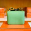 Hermes Constance Epsom Leather Avocado green Gold Hardware 24cm Full Handmade