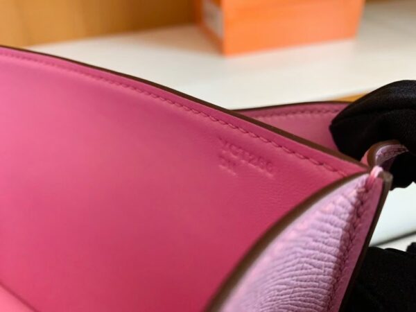 Hermes Constance Epsom Leather mallow purple Silver Hardware 24cm Full Handmade