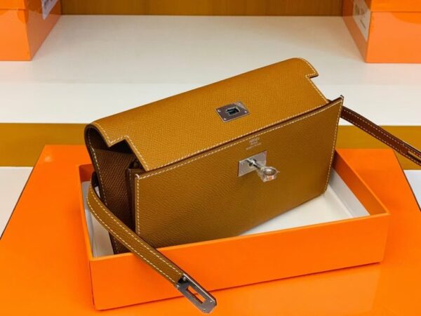mmexport1679967391258-1024x768-1 Hermes Kelly To Go Epsom Golden Brown Silver Hardware 20cm Full Handmade
