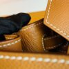 Hermes Birkin Epsom Golden Brown Silver Hardware 25cm Full Handmade