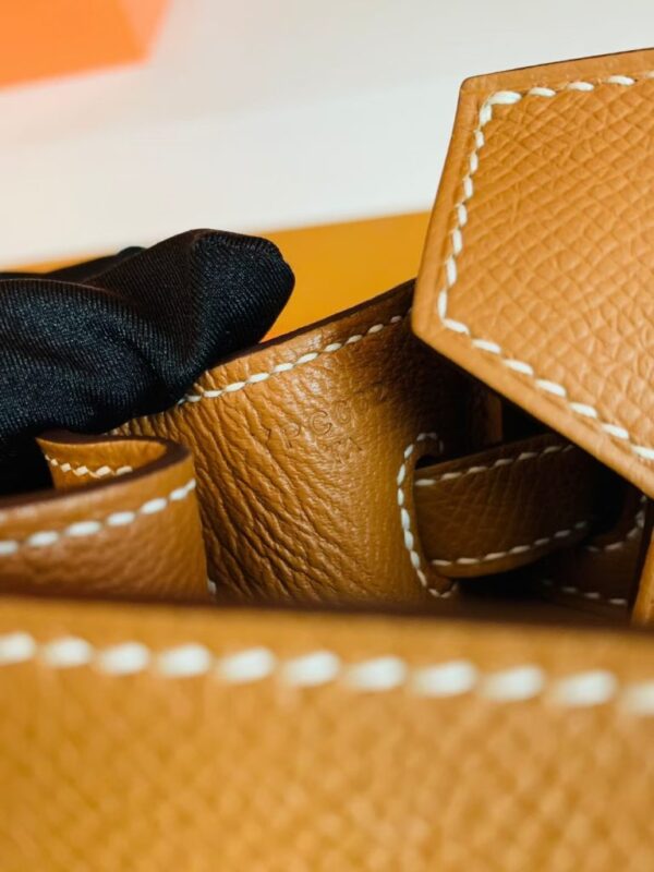 mmexport1681809950379-768x1024-1 Hermes Birkin Epsom Golden Brown Silver Hardware 25cm Full Handmade
