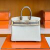 mmexport1681810049569-1024x768-1 Hermes Birkin Togo Creamy White & gris ashpite Silver Hardware 25cm Full Handmade