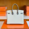 mmexport1681810050825-1024x779-1 Hermes Birkin Togo Creamy White & gris ashpite Silver Hardware 25cm Full Handmade