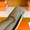 Hermes Kelly Epsom Etoupe Grey Gold Hardware 28cm Full Handmade