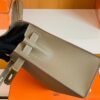 Hermes Kelly Epsom Etoupe Grey Gold Hardware 28cm Full Handmade
