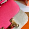 Hermes Constance Epsom 8W lipstick pink Gold Hardware 18cm Full Handmade