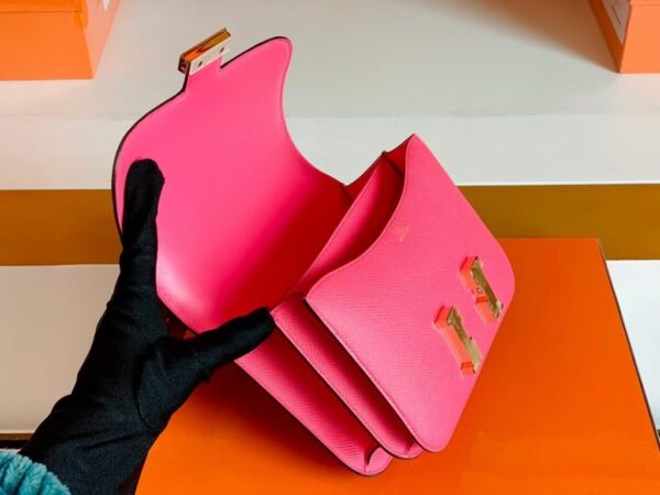 mmexport1681810996550-1024x768-1 Hermes Constance Epsom 8W lipstick pink Gold Hardware 18cm Full Handmade