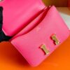 Hermes Constance Epsom 8W lipstick pink Gold Hardware 18cm Full Handmade