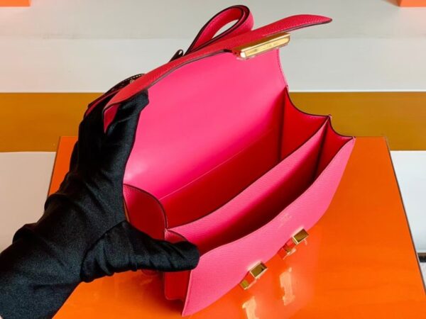 mmexport1681810999527-1024x768-1 Hermes Constance Epsom 8W lipstick pink Gold Hardware 18cm Full Handmade