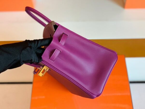 mmexport1681874512071-1024x768-1 Hermes Birkin Swift actiniae purple Gold Hardware 25cm Full Handmade