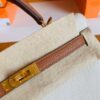 mmexport1683596008643-768x1024-1 Hermes Kelly Togo Creamy White & Golden Brown Gold Hardware 25cm Full Handmade
