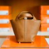 Hermes Picotin TC Golden Brown Gold Hardware 18cm Full Handmade