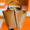 Hermes Picotin TC Golden Brown Gold Hardware 18cm Full Handmade